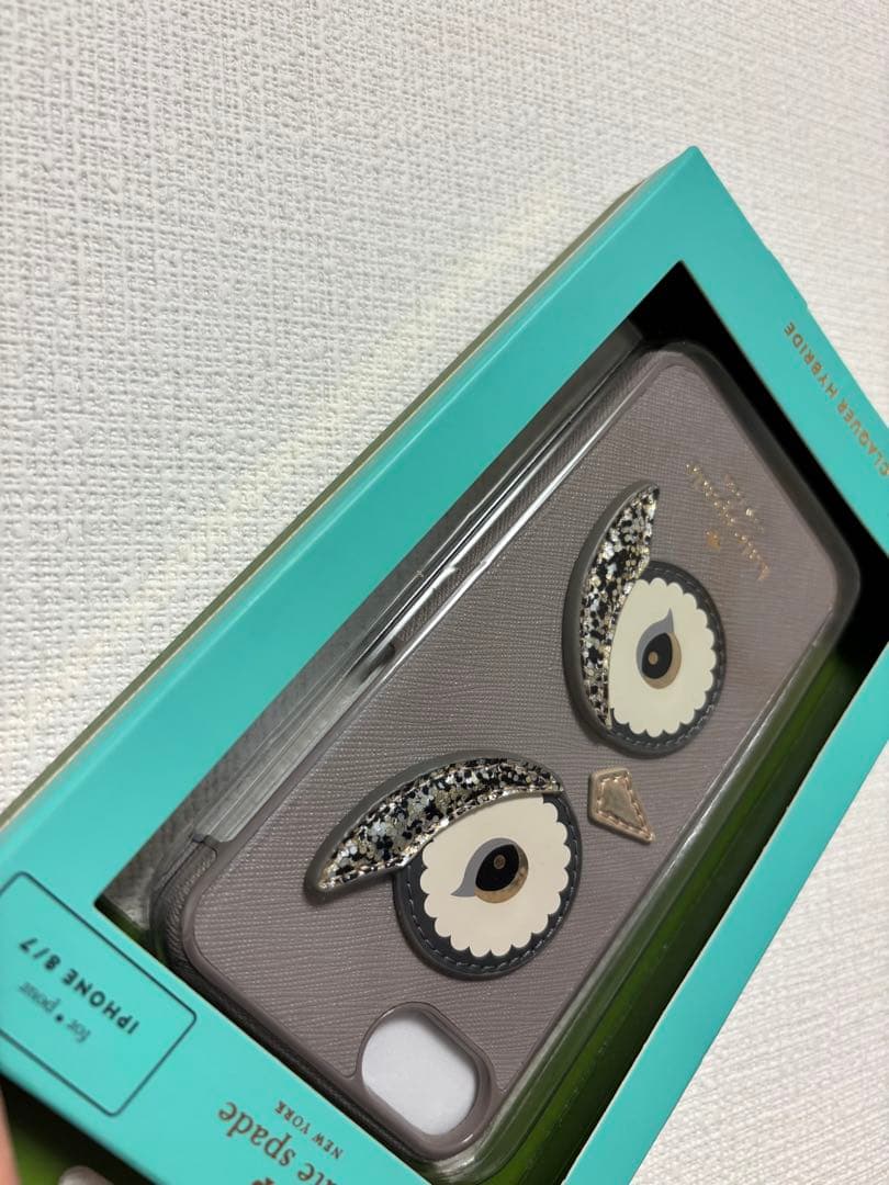 kate spade フクロウ iPhone 8/7ケース
