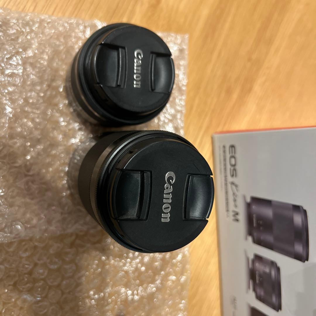2/23出品！Canon EOS M EF-M15-45 EF-M55-200