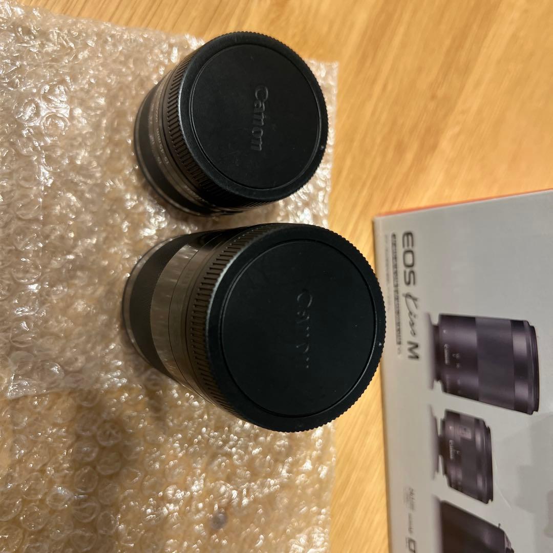 2/23出品！Canon EOS M EF-M15-45 EF-M55-200