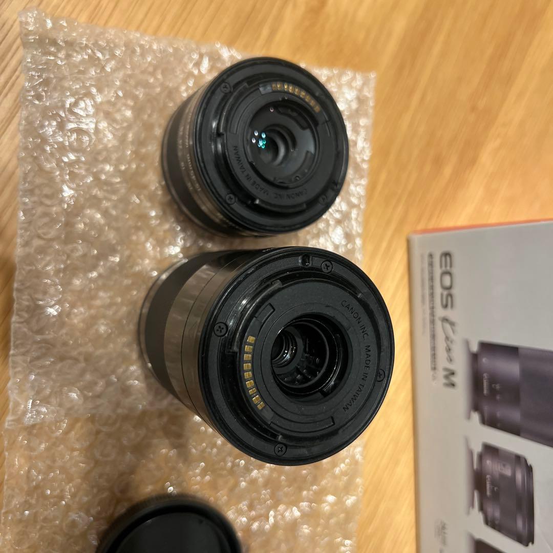 2/23出品！Canon EOS M EF-M15-45 EF-M55-200