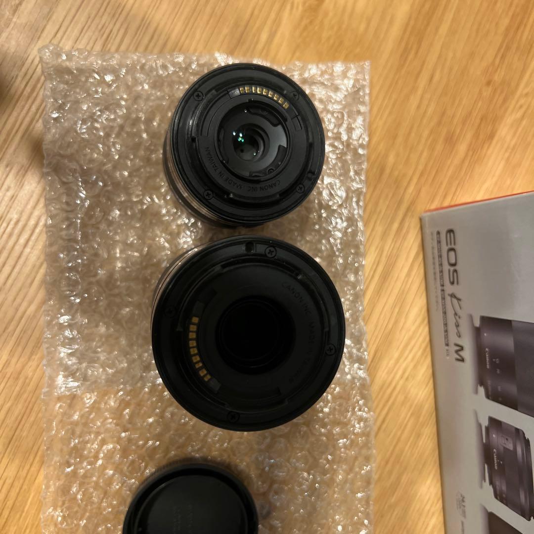 2/23出品！Canon EOS M EF-M15-45 EF-M55-200