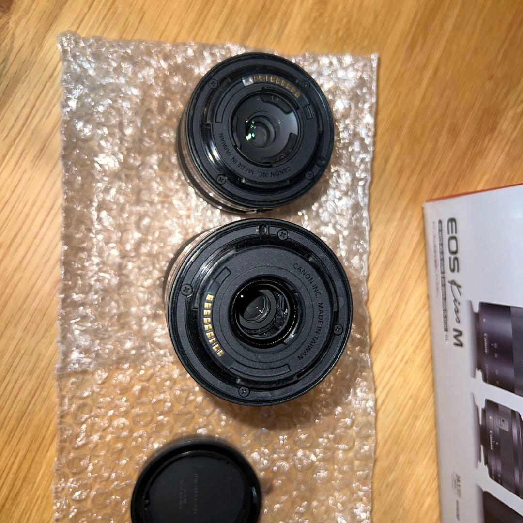 2/23出品！Canon EOS M EF-M15-45 EF-M55-200