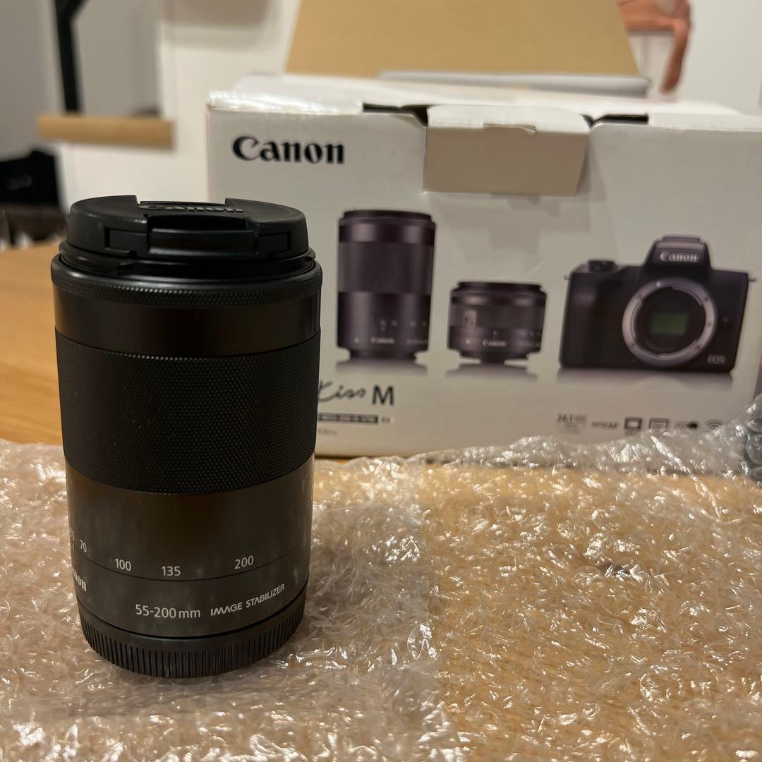2/23出品！Canon EOS M EF-M15-45 EF-M55-200