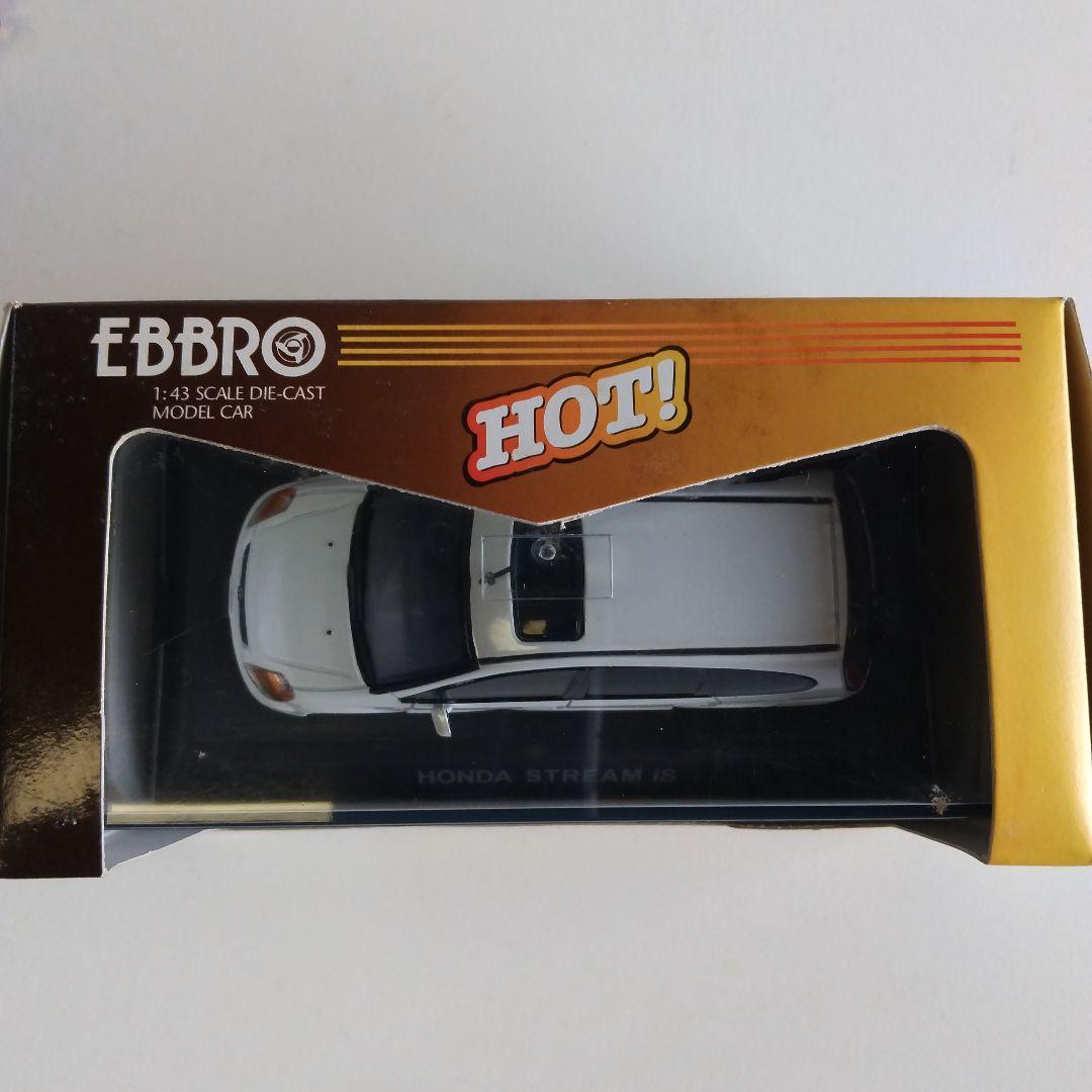 EBBRO 1:43 ホンダ ストリーム iS ホワイト