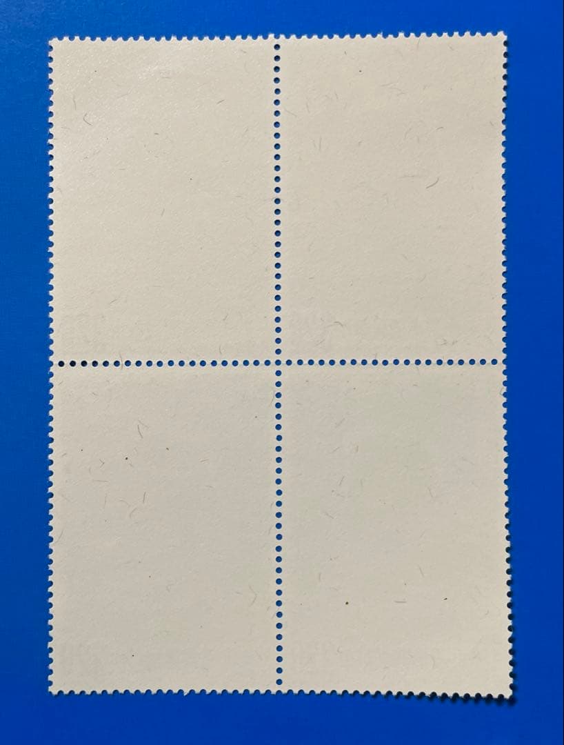 中華民国台湾切手　故宮名画’62年版(未使用・田型、4種完)