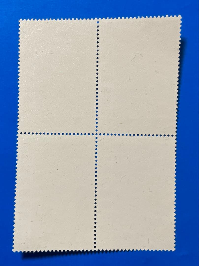 中華民国台湾切手　故宮名画’62年版(未使用・田型、4種完)