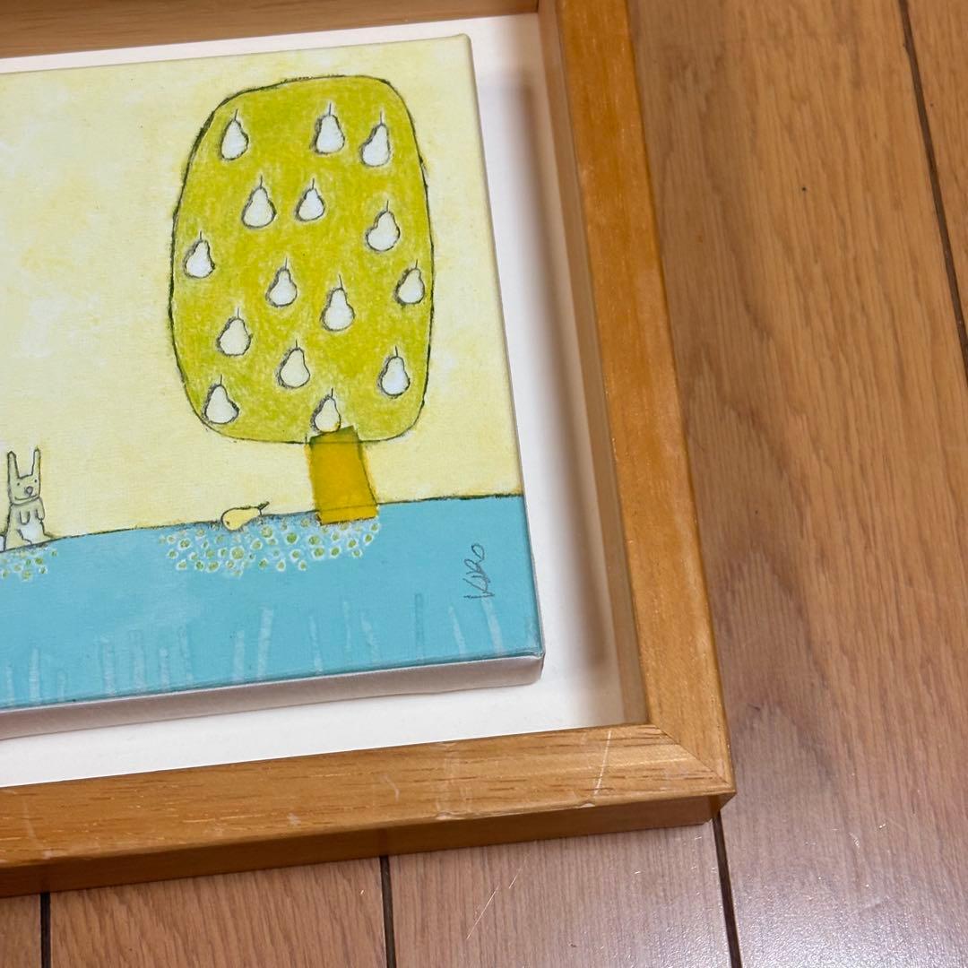 フランス キロメロ 梨の木 額装 版画 ジクレー 絵画 L