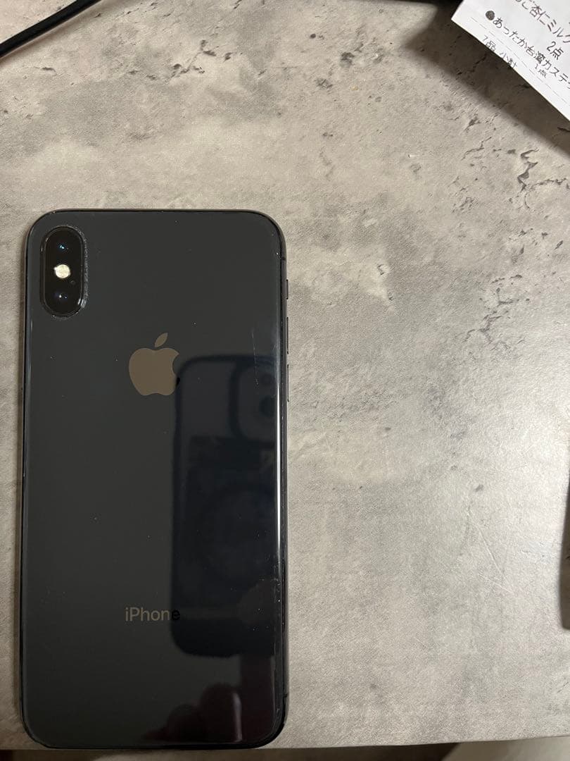 iPhoneX 256GB ブラック　SIMフリー