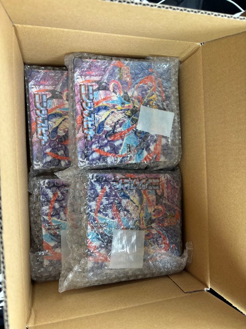 ゴ*ン様 ポケモンカードゲーム ニンジャスピナー　未開封BOX シュリンク付き4