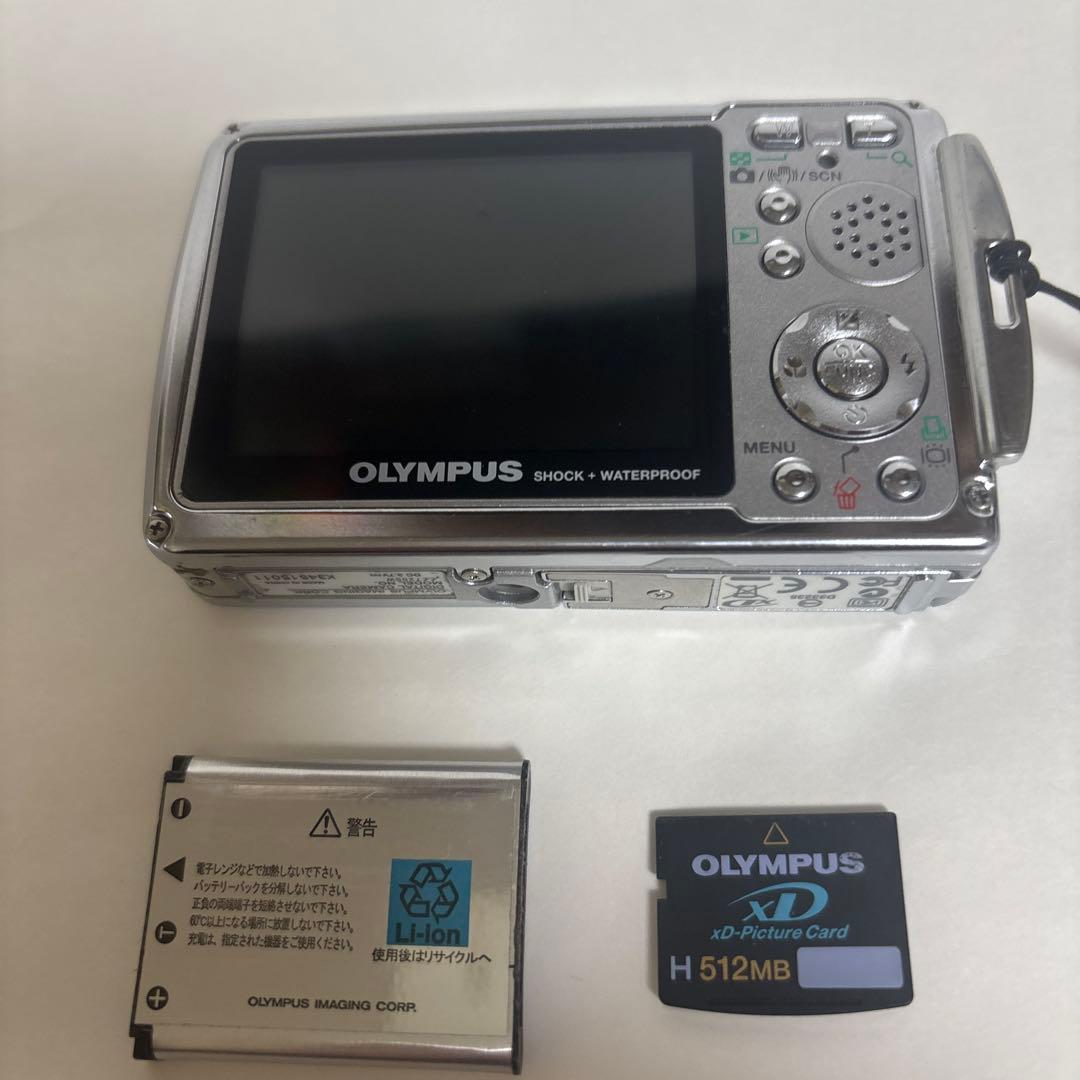 OLYMPUS 725 SW・μ-10 DIGITAL コンパクトデジタルカメラ