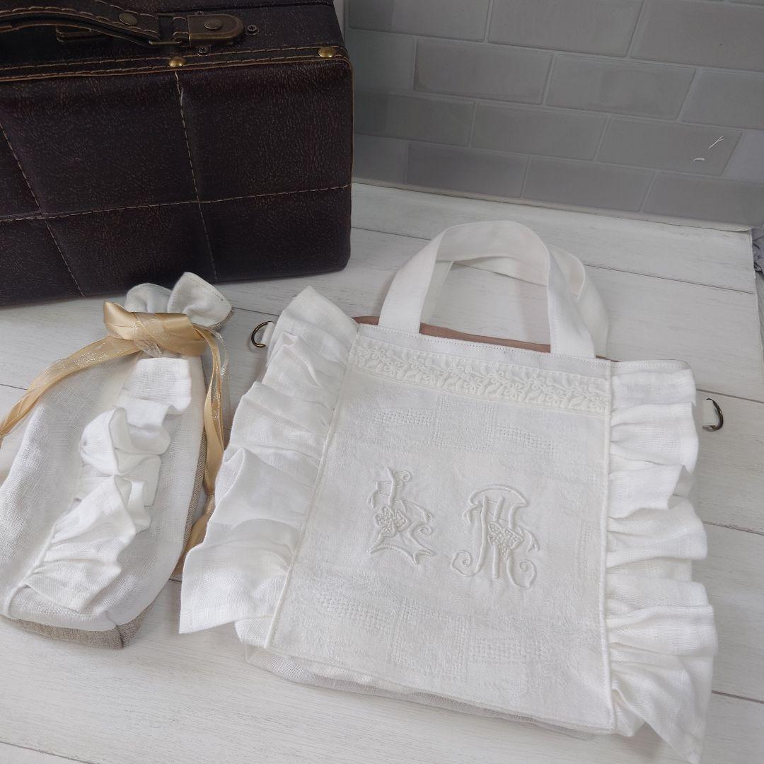 フランスアンティークトート