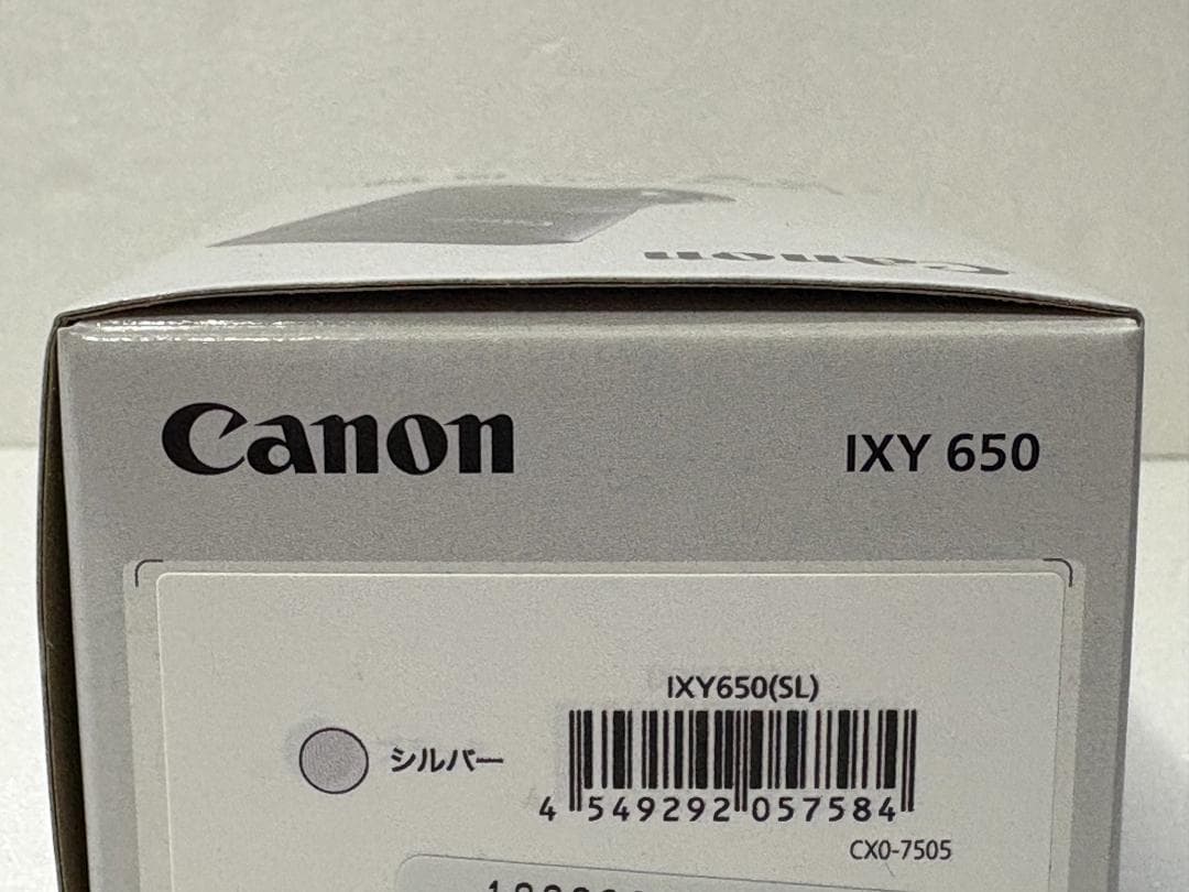 新品未開封　Canon IXY 650 コンパクトデジタルカメラ