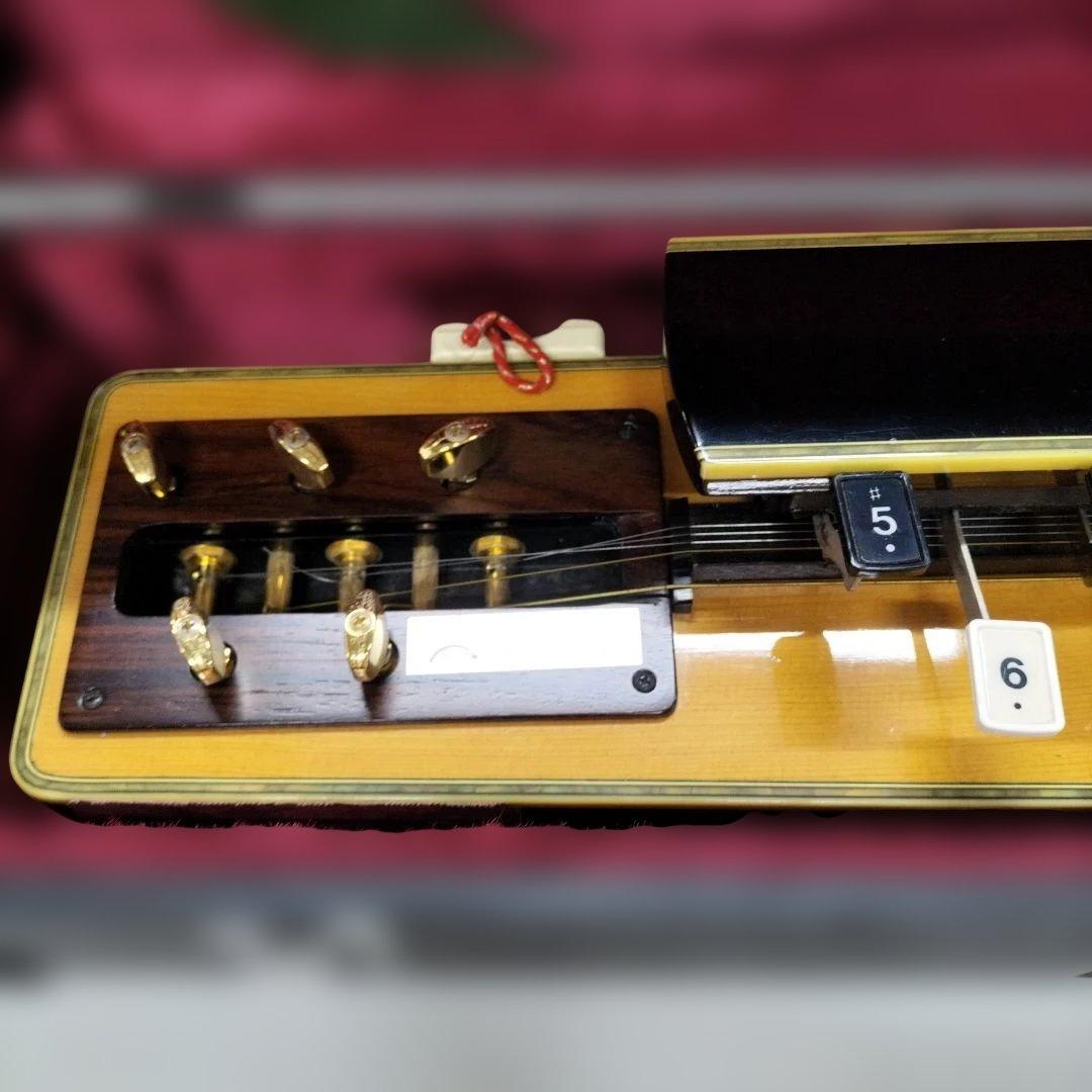 CA-12W 大正琴 木製 6弦　アンプ他まとめ売り