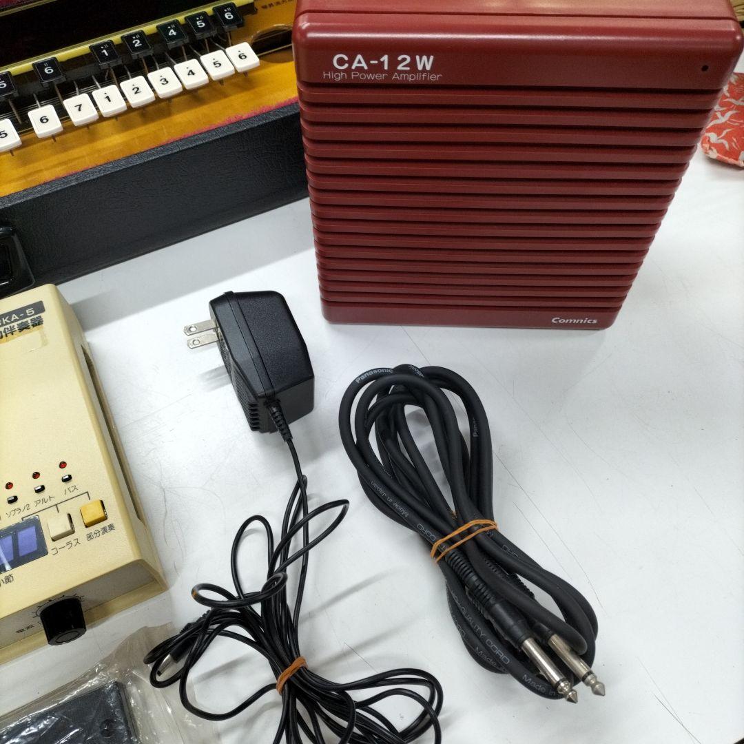 CA-12W 大正琴 木製 6弦　アンプ他まとめ売り