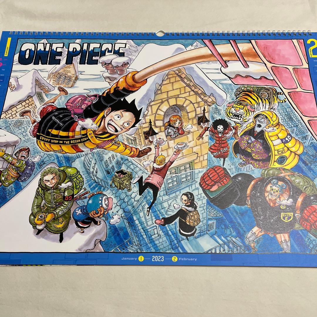 2023 ワンピース ONE PIECE コミックカレンダー 大判