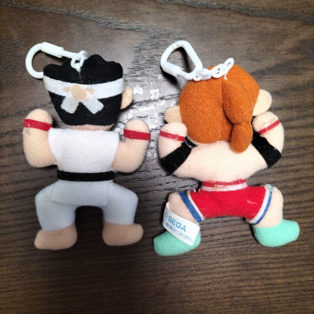 レトロ　ストリートファイター ぬいぐるみ・マスコット 二体セット