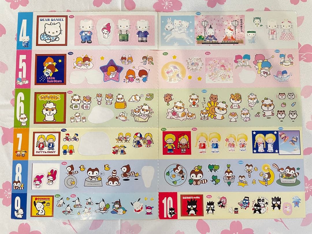 ハローキティ シールセット いちご新聞ふろく レア