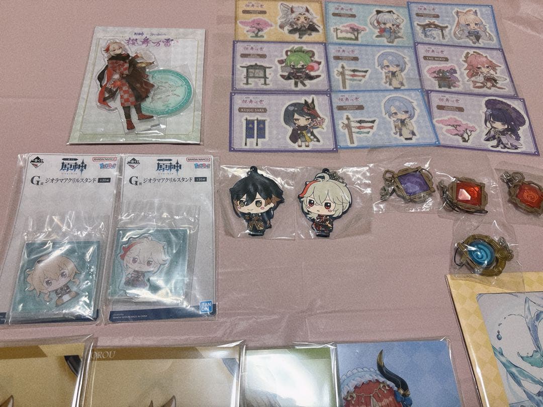 バラ可能 原神 スイパラ 一番くじ GIGO グッズ まとめ売り セット