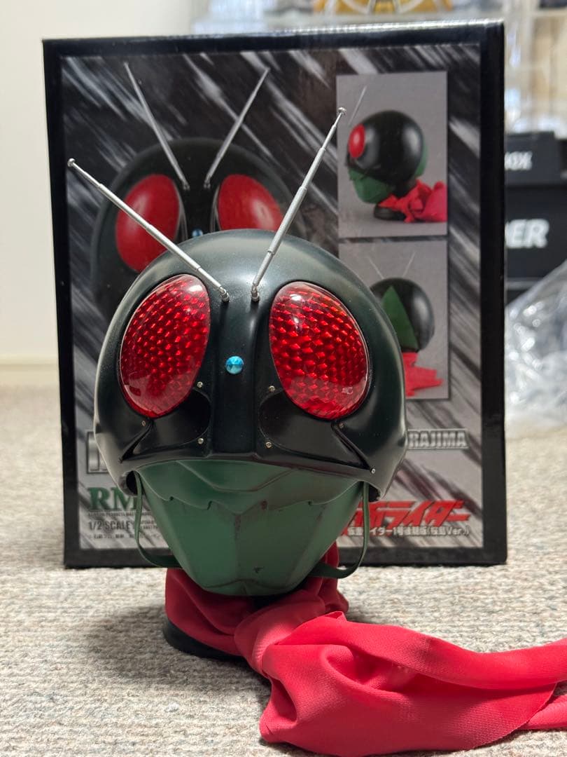 RMW仮面ライダー1号後期版 (桜島Ver.) 1/2スケールマスク