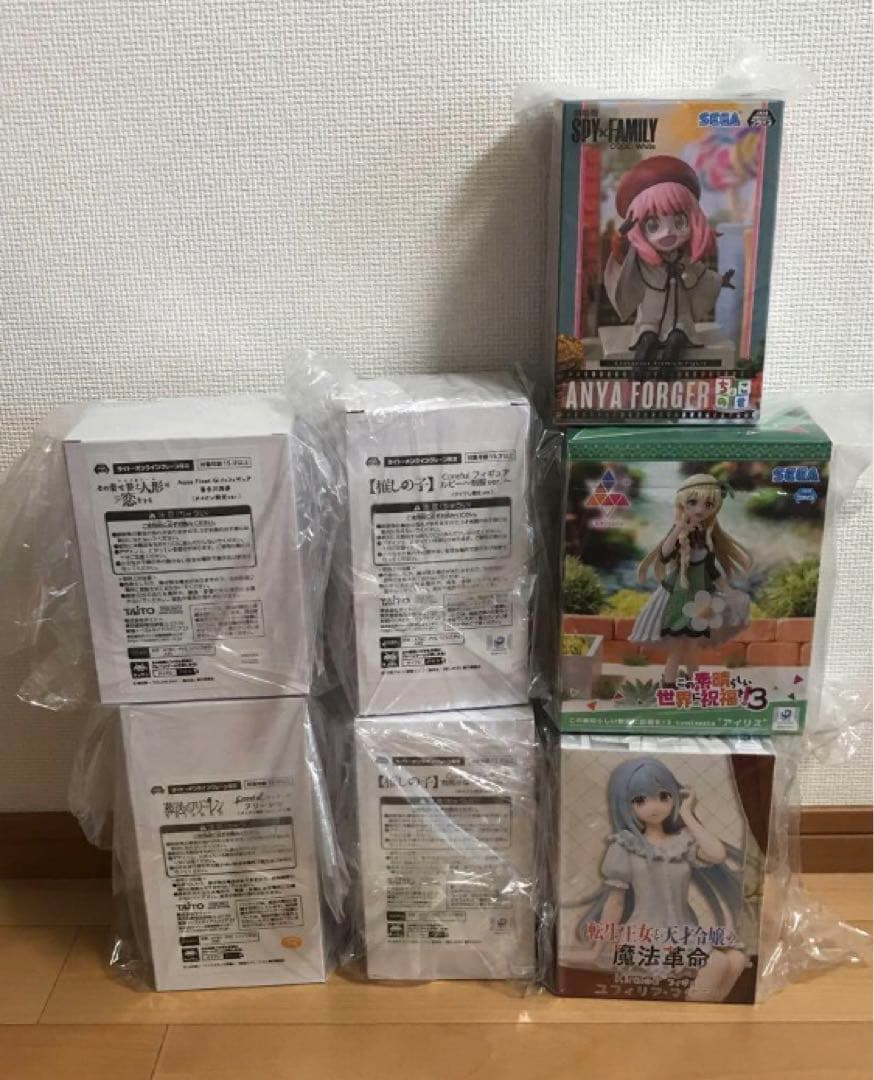 【新品】タイクレ限定等　フィギュア9点セット　着せ恋　フリーレン　推しの子