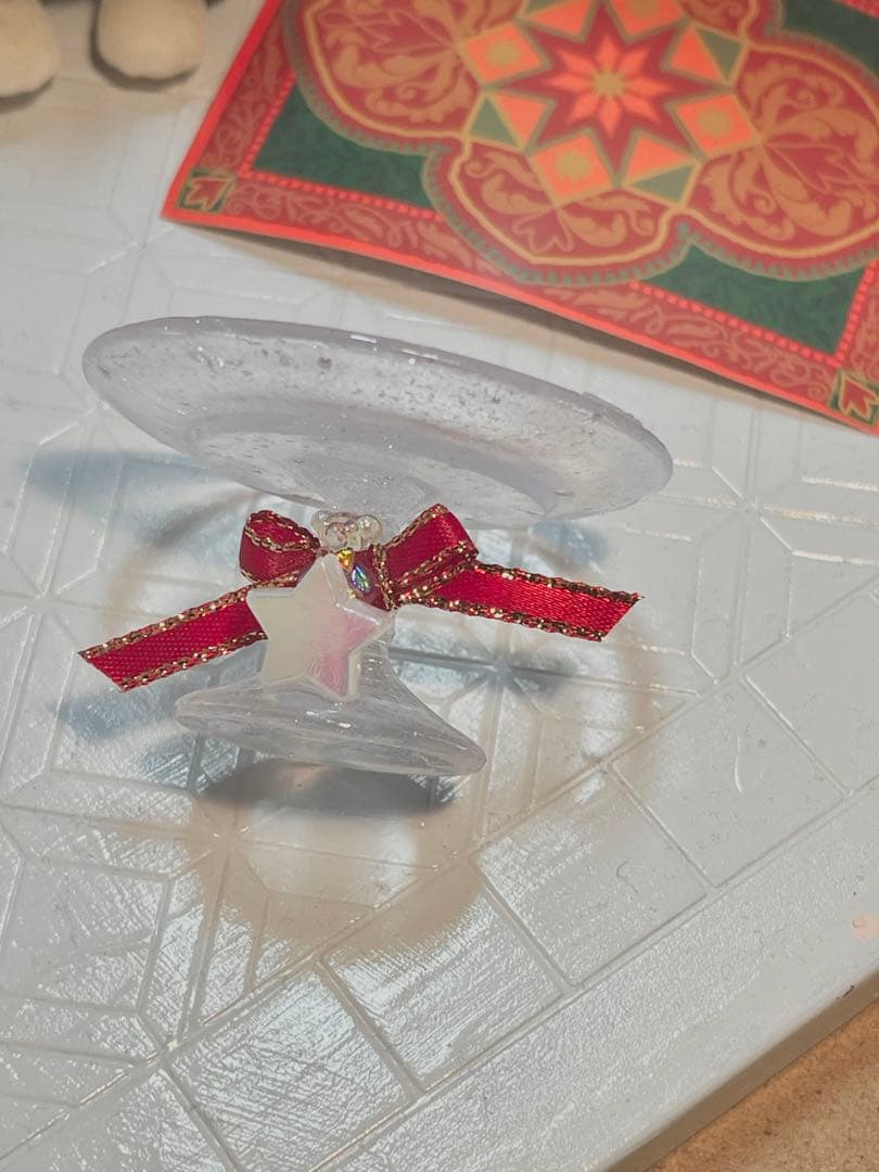 クリスマスホールケーキふたりはともだち