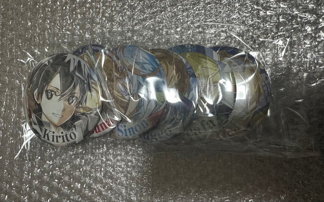 電撃特典　缶バッジ　ソードアート・オンライン フラクチュアード デイドリーム