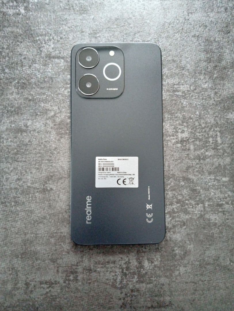 【新品未使用品】realme Note 70T BLACK 本体　SIMフリー