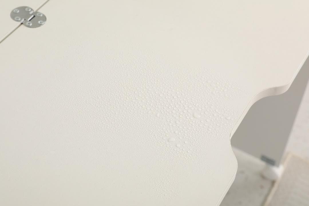 【ホワイト】学習机デスクパソコンデスク勉強机折り畳み天板引き出pcデスク