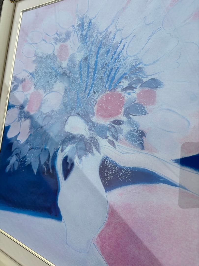 絵画　大　アンドレ・ブラジリエ（André Brasilier）バラ色の夢 名画