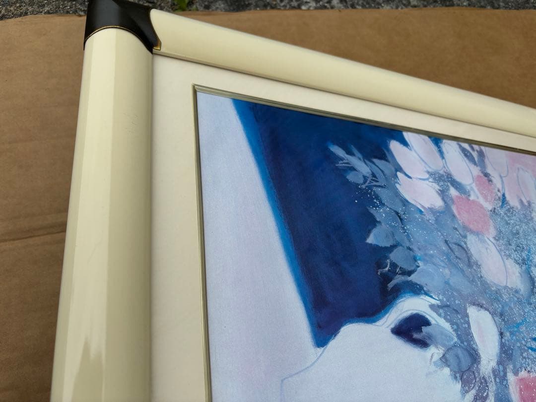 絵画　大　アンドレ・ブラジリエ（André Brasilier）バラ色の夢 名画