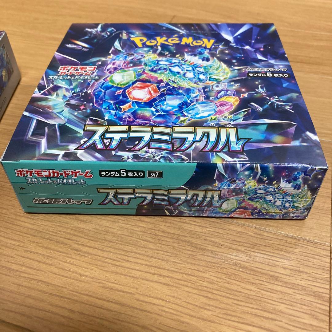 ポケカ　ナイトワンダラー　ステラミラクル未開封BOX