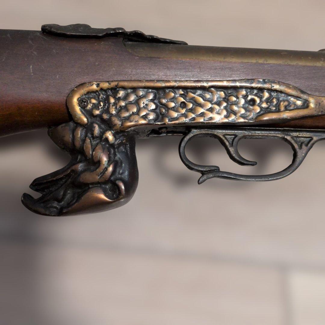 古式ライフル 鷲装飾付き　レプリカ　模造銃