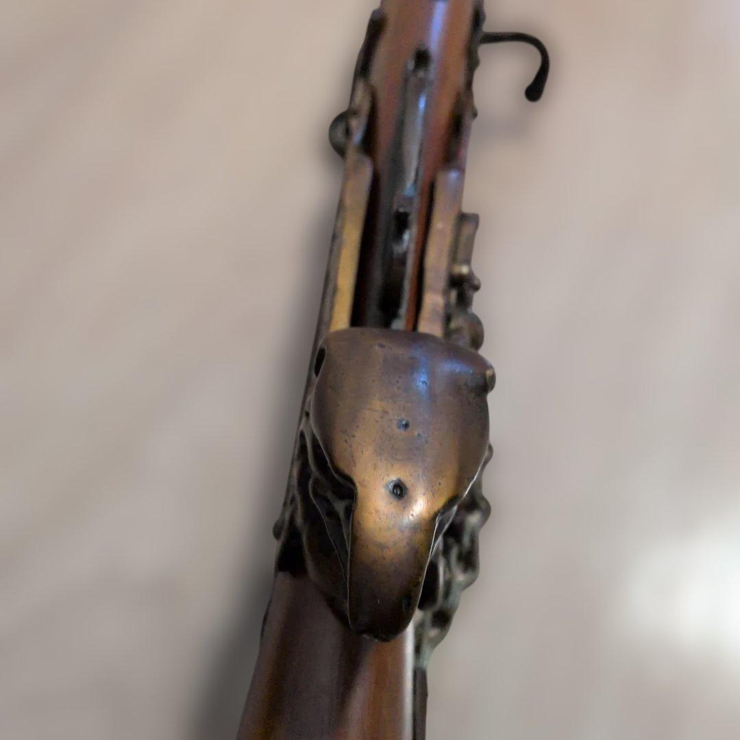 古式ライフル 鷲装飾付き　レプリカ　模造銃