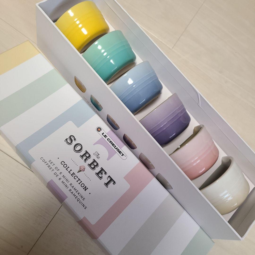 は*な様 ❤️LE CREUSETルクルーゼ ミニラムカン ソルベコレクション