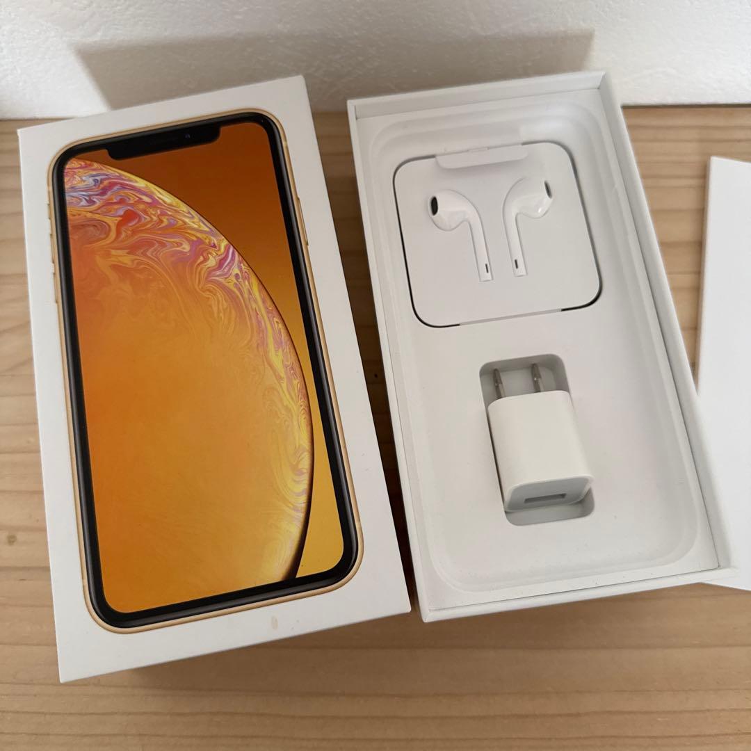 iPhone XR yellow 128㎇