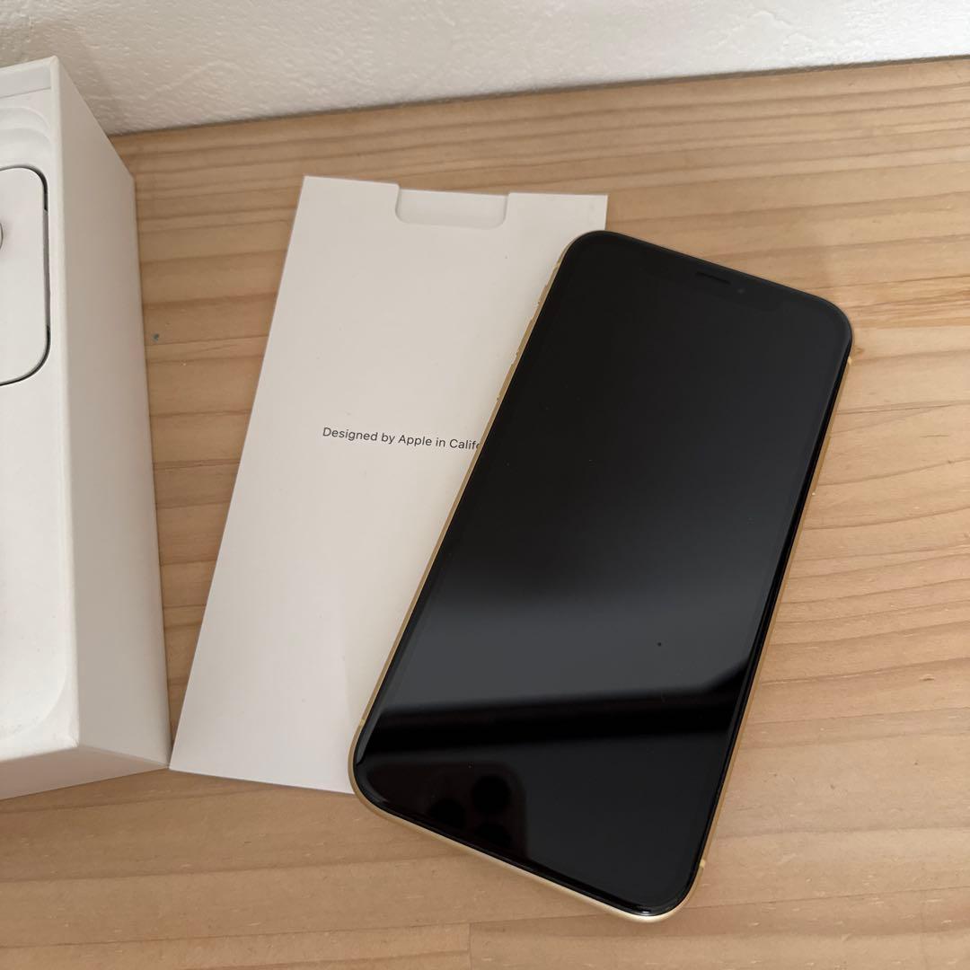 iPhone XR yellow 128㎇