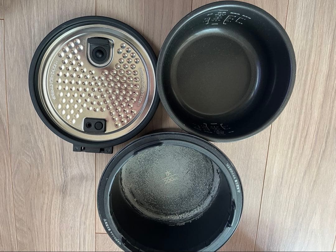 【BALMUDA】КОЗА-ВК 炊飯器（ブラック）動作確認済み