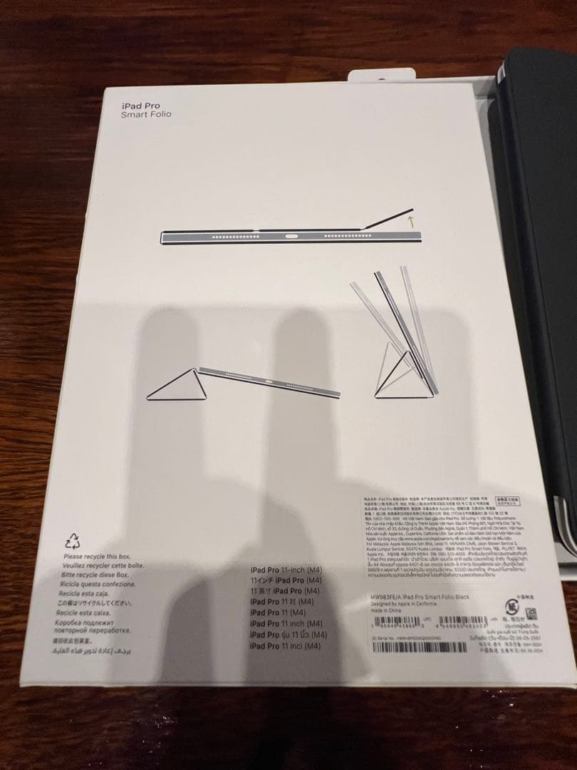iPad Pro Smart Folio MW983FE/A 黒 第５世代