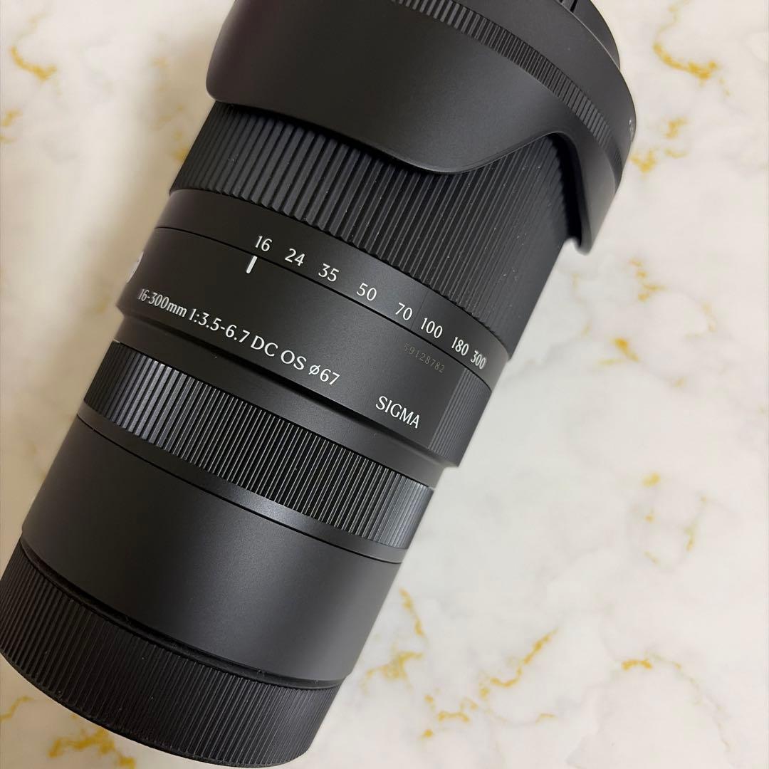 シグマ キャノンRF レンズ 標準ズーム 16-300mm f3.5-6.7