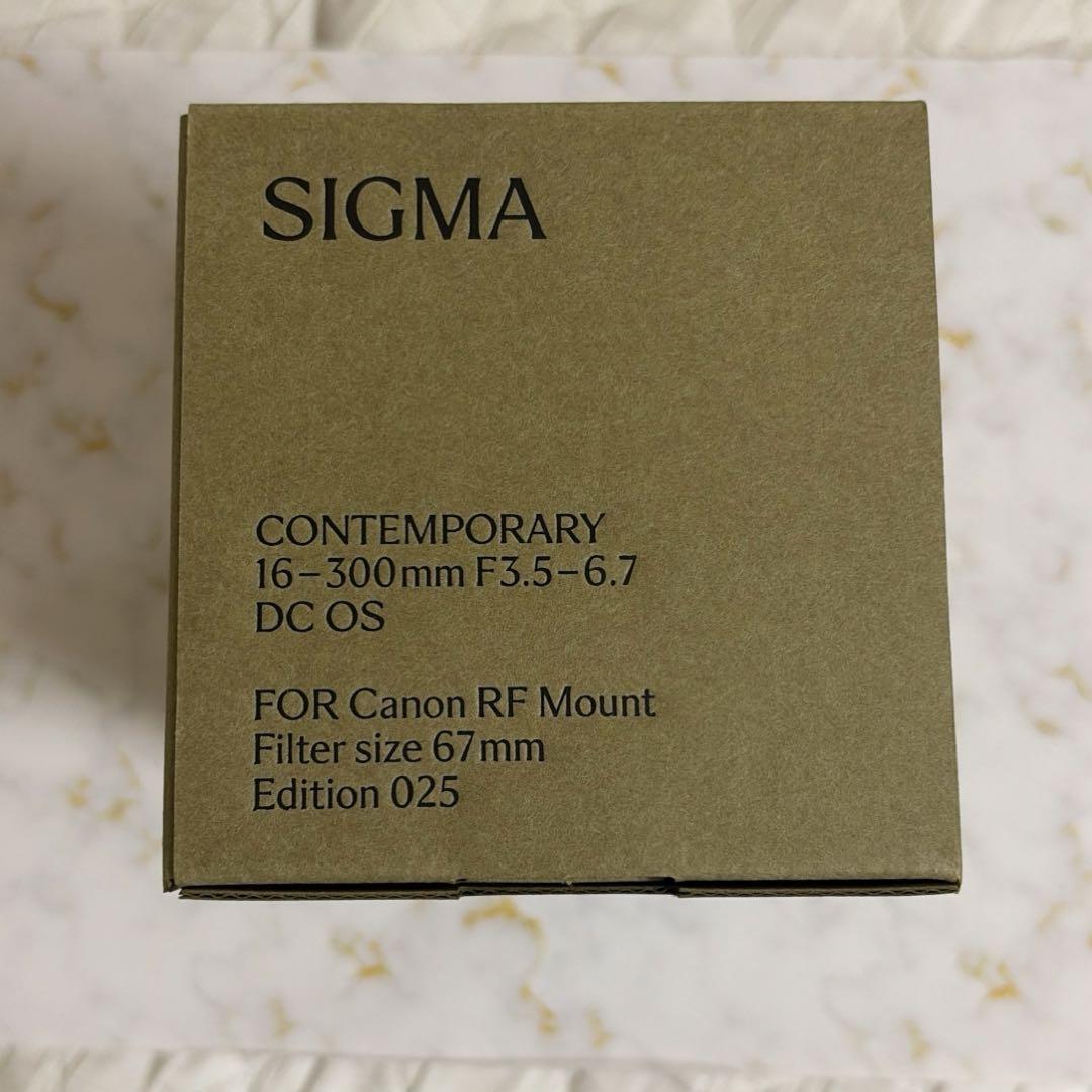 シグマ キャノンRF レンズ 標準ズーム 16-300mm f3.5-6.7