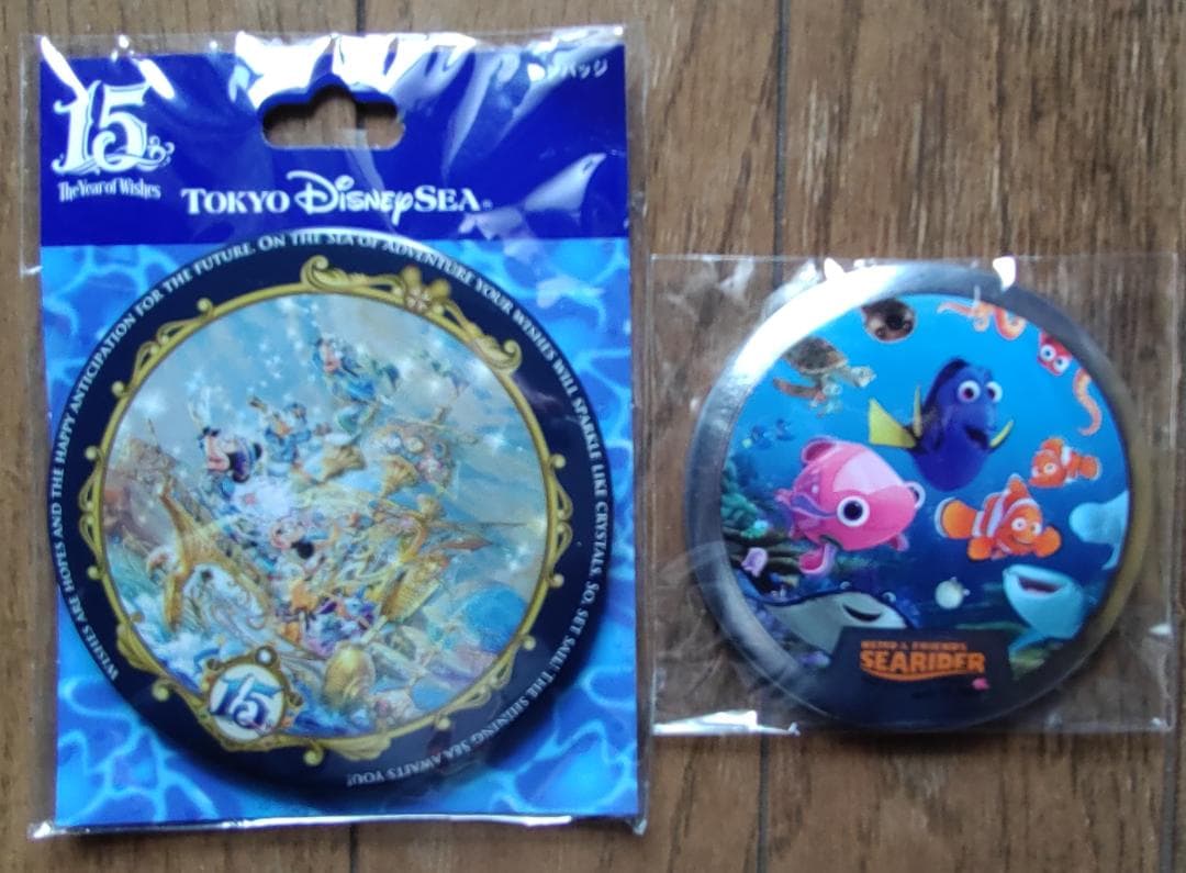 東京ディズニーリゾート公式缶バッチ　５０品