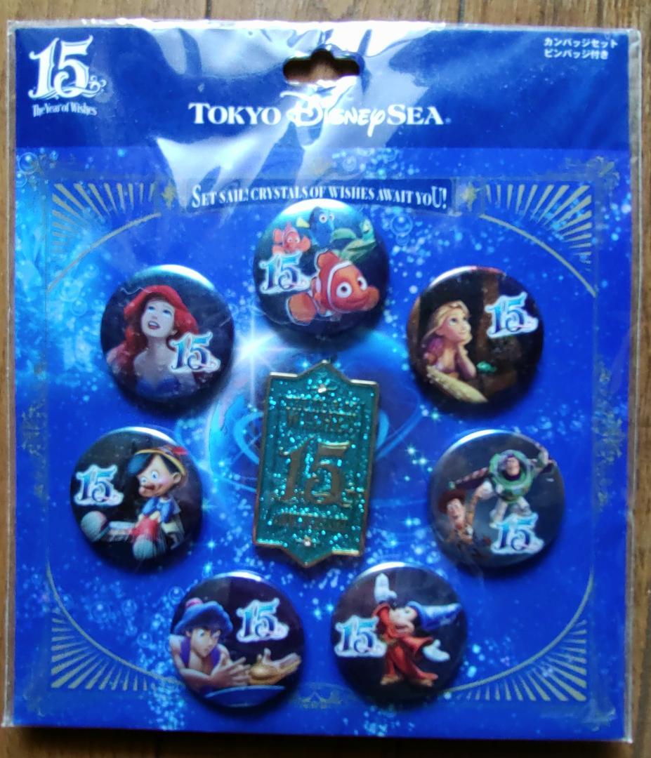 東京ディズニーリゾート公式缶バッチ　５０品