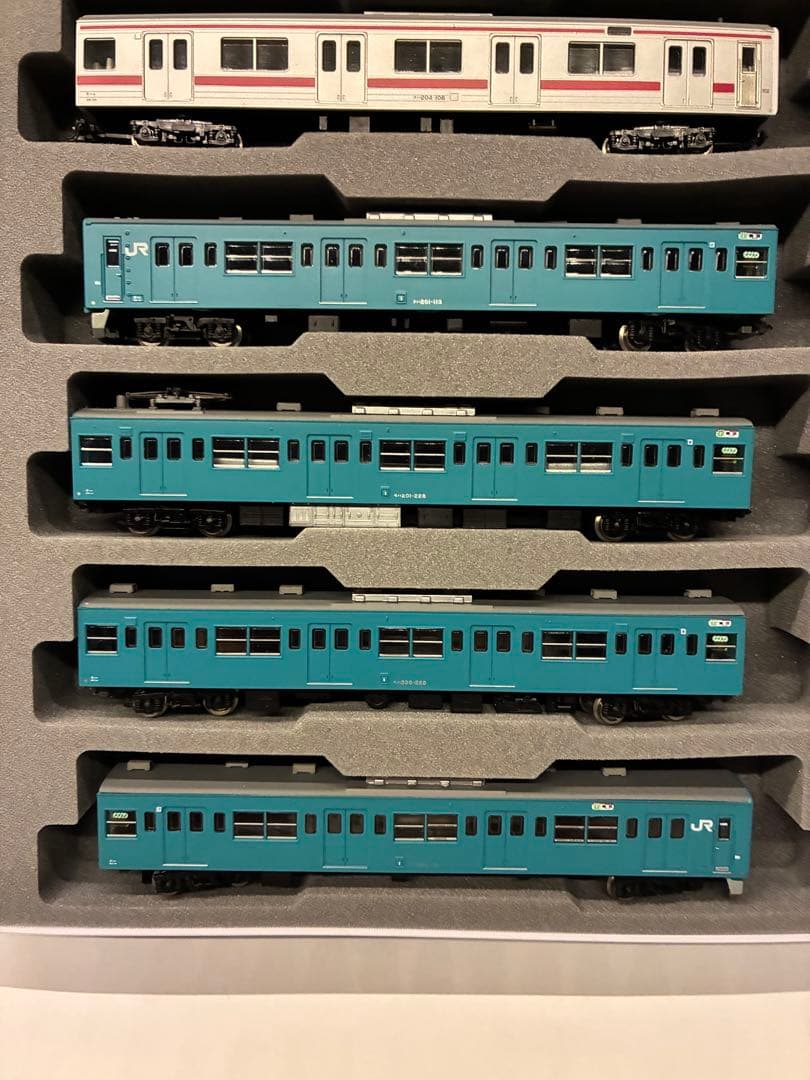 Nゲージ KATO 205系京葉線メルヘン&鉄コレ201系京葉線　各4両セット