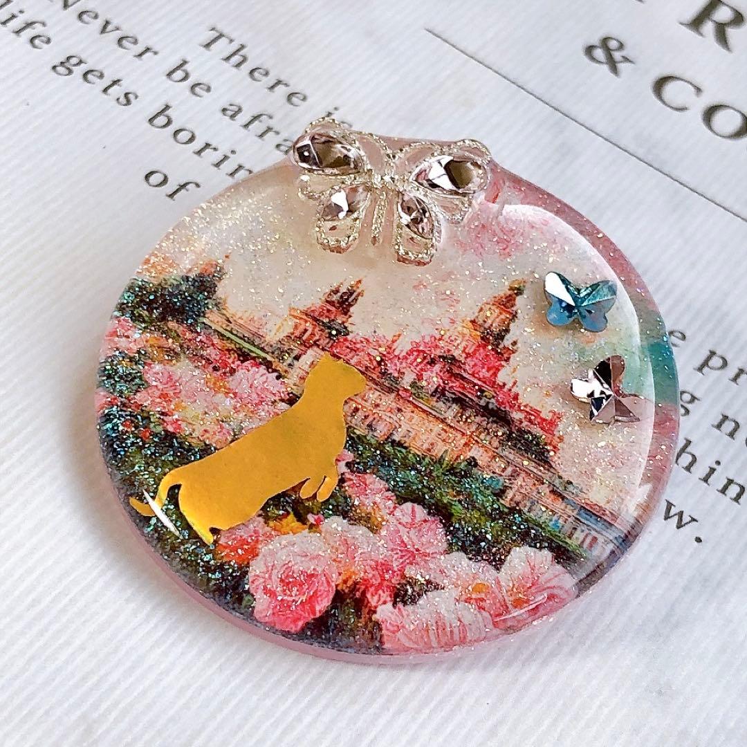同梱100円引❤️No.2563 レジン ヘアゴム ♡ 猫 ネコ ねこ ♡