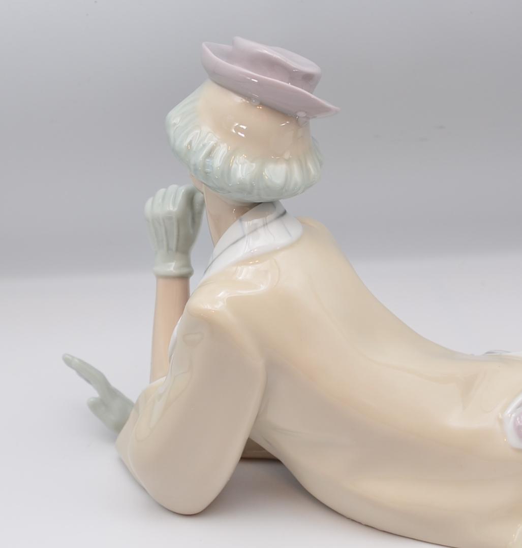 横たわるピエロ／悲しきサックスNo.2　リヤドロ　２体おまとめ　ご成約済み