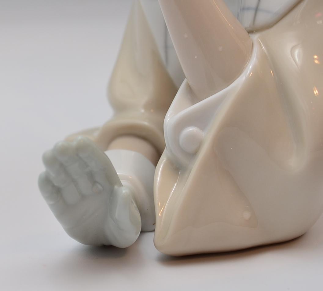 横たわるピエロ／悲しきサックスNo.2　リヤドロ　２体おまとめ　ご成約済み