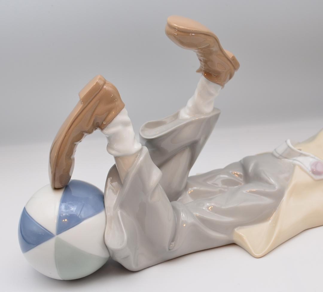 横たわるピエロ／悲しきサックスNo.2　リヤドロ　２体おまとめ　ご成約済み