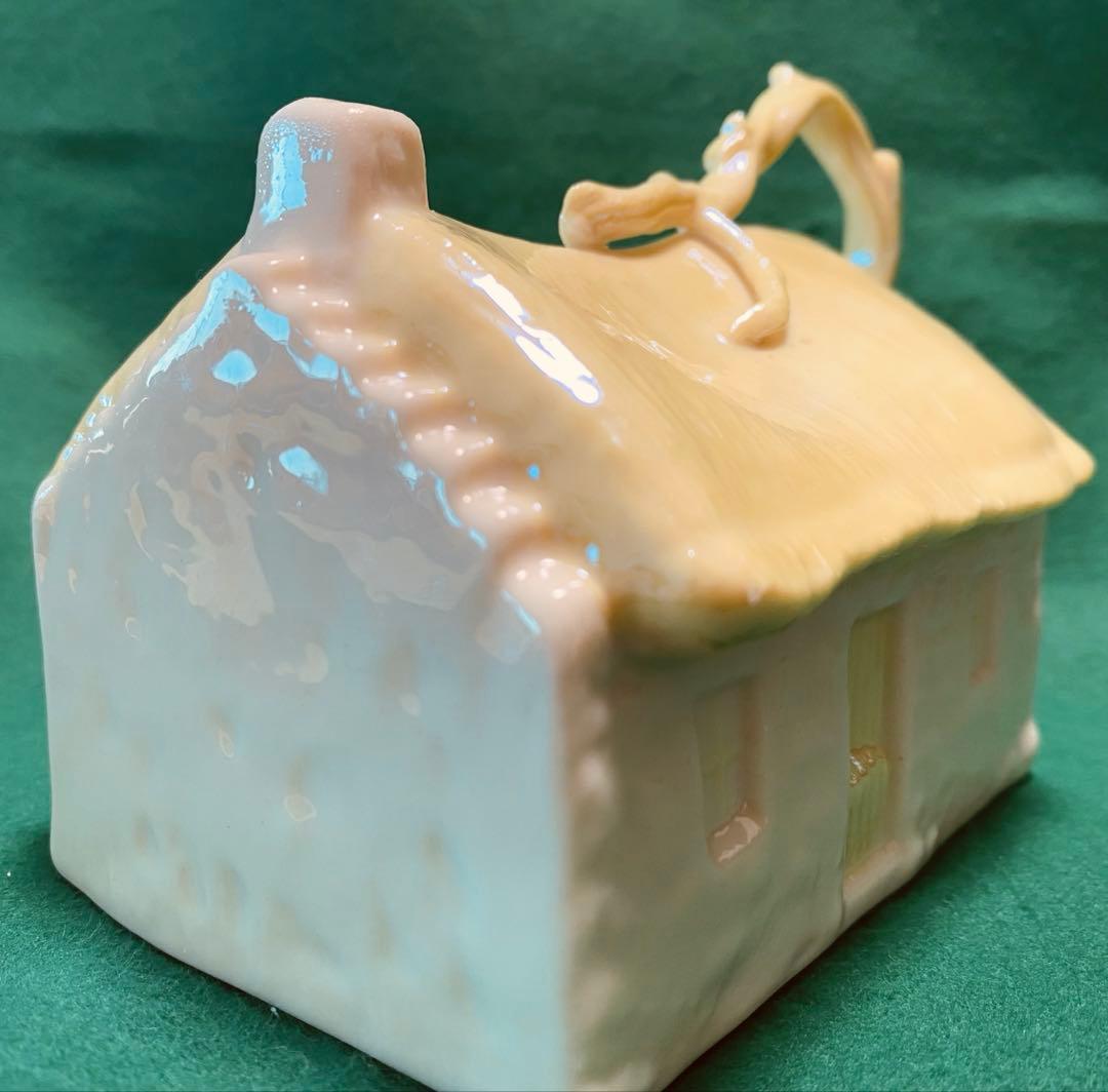 belleek ベリーク バターケース バターディッシュ