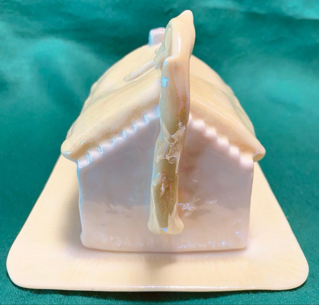 belleek ベリーク バターケース バターディッシュ