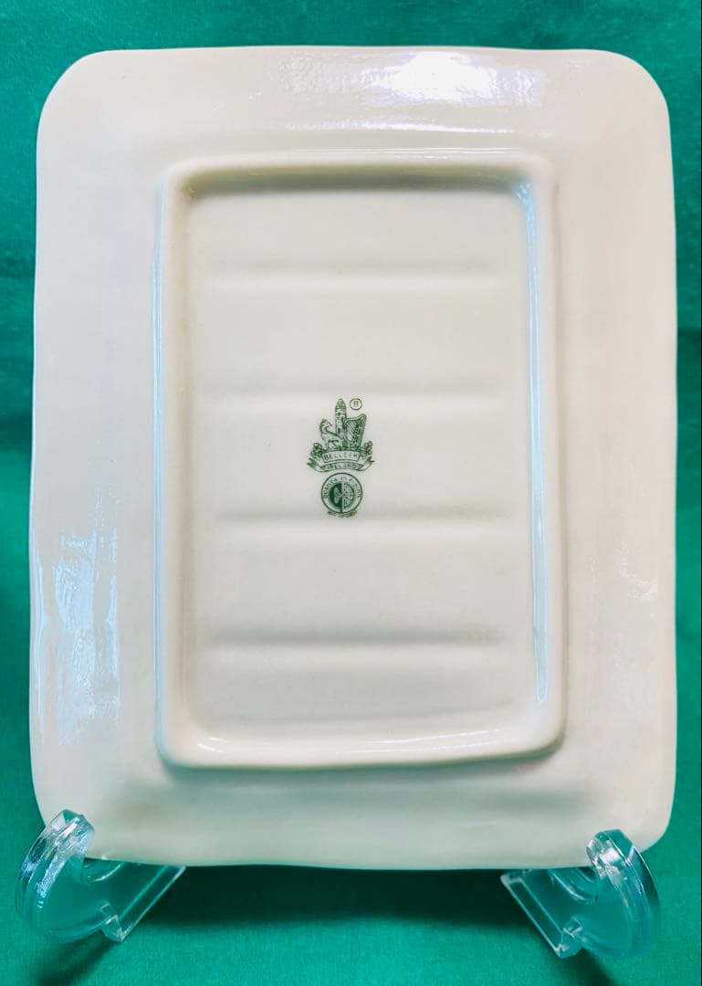 belleek ベリーク バターケース バターディッシュ